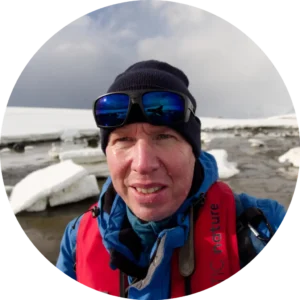 Roland Kock in der Antarktis