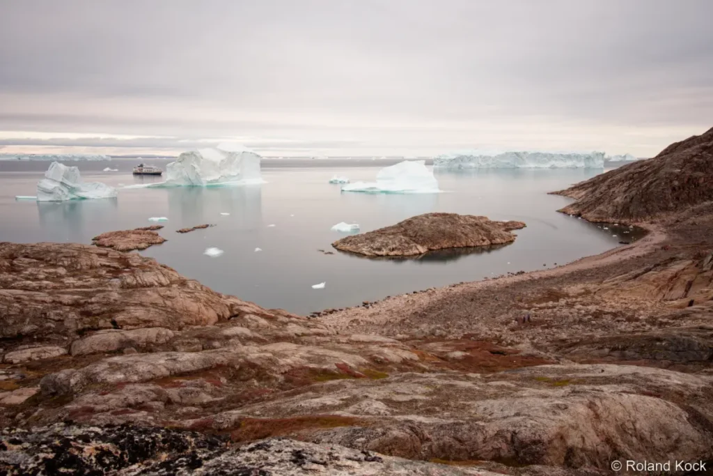 Bjørneøer im Scoresby Sound in Grönland Foto: Roland Kock